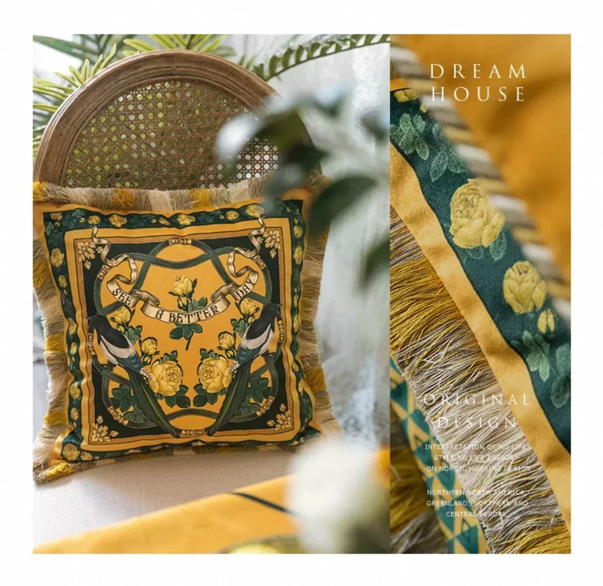 L’Atelier Du Cusson - Vỏ Gối Nhung Minh Hoàng A 45x45-VỎ GỐI-CẬU HAI HOME DECOR-CẬU HAI HOME DECOR