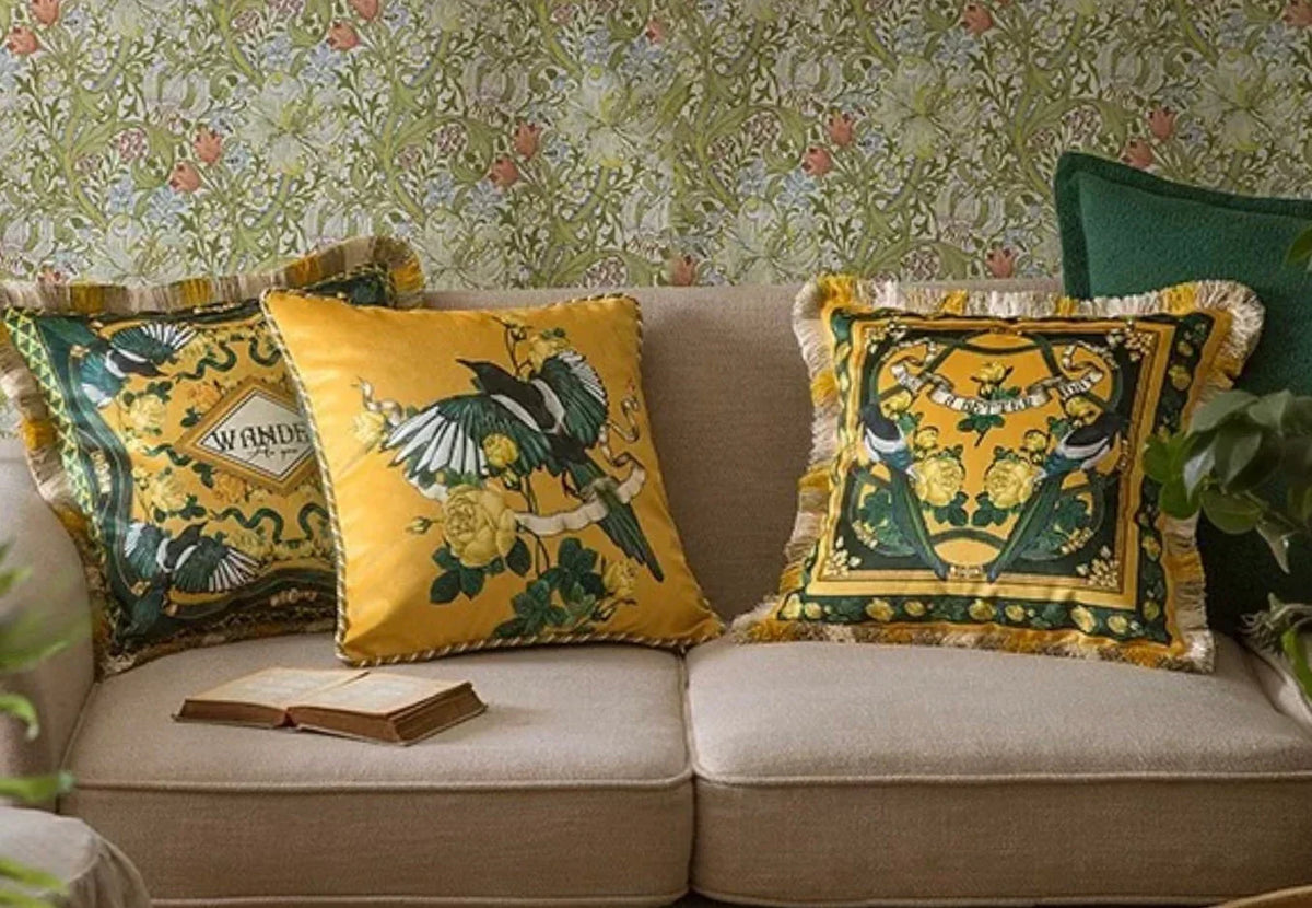 L’Atelier Du Cusson - Vỏ Gối Nhung Minh Hoàng A 45x45-VỎ GỐI-CẬU HAI HOME DECOR-CẬU HAI HOME DECOR