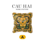 L’Atelier Du Cusson - Vỏ Gối Nhung Minh Hoàng D 30x50-VỎ GỐI-CẬU HAI HOME DECOR