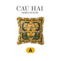 L’Atelier Du Cusson - Vỏ Gối Nhung Minh Hoàng D 30x50-CẬU HAI HOME DECOR