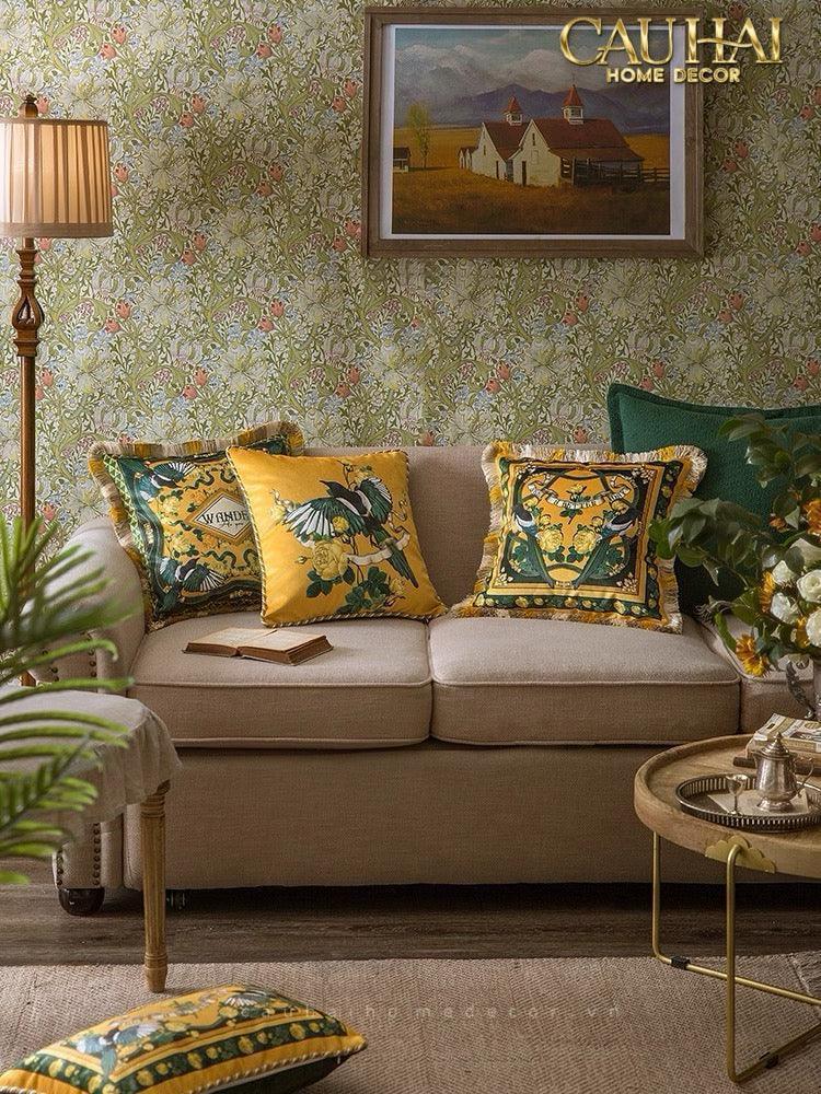 L’Atelier Du Cusson - Vỏ Gối Nhung Minh Hoàng D 30x50-CẬU HAI HOME DECOR