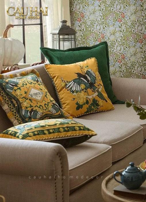 L’Atelier Du Cusson - Vỏ Gối Nhung Minh Hoàng D 30x50-CẬU HAI HOME DECOR