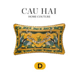 L’Atelier Du Cusson - Vỏ Gối Nhung Minh Hoàng D 30x50-VỎ GỐI-CẬU HAI HOME DECOR