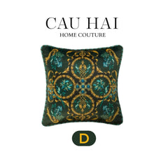 L’Atelier Du Cusson - Vỏ Gối Nhung Moonlight Flower Fw25-CẬU HAI HOME DECOR