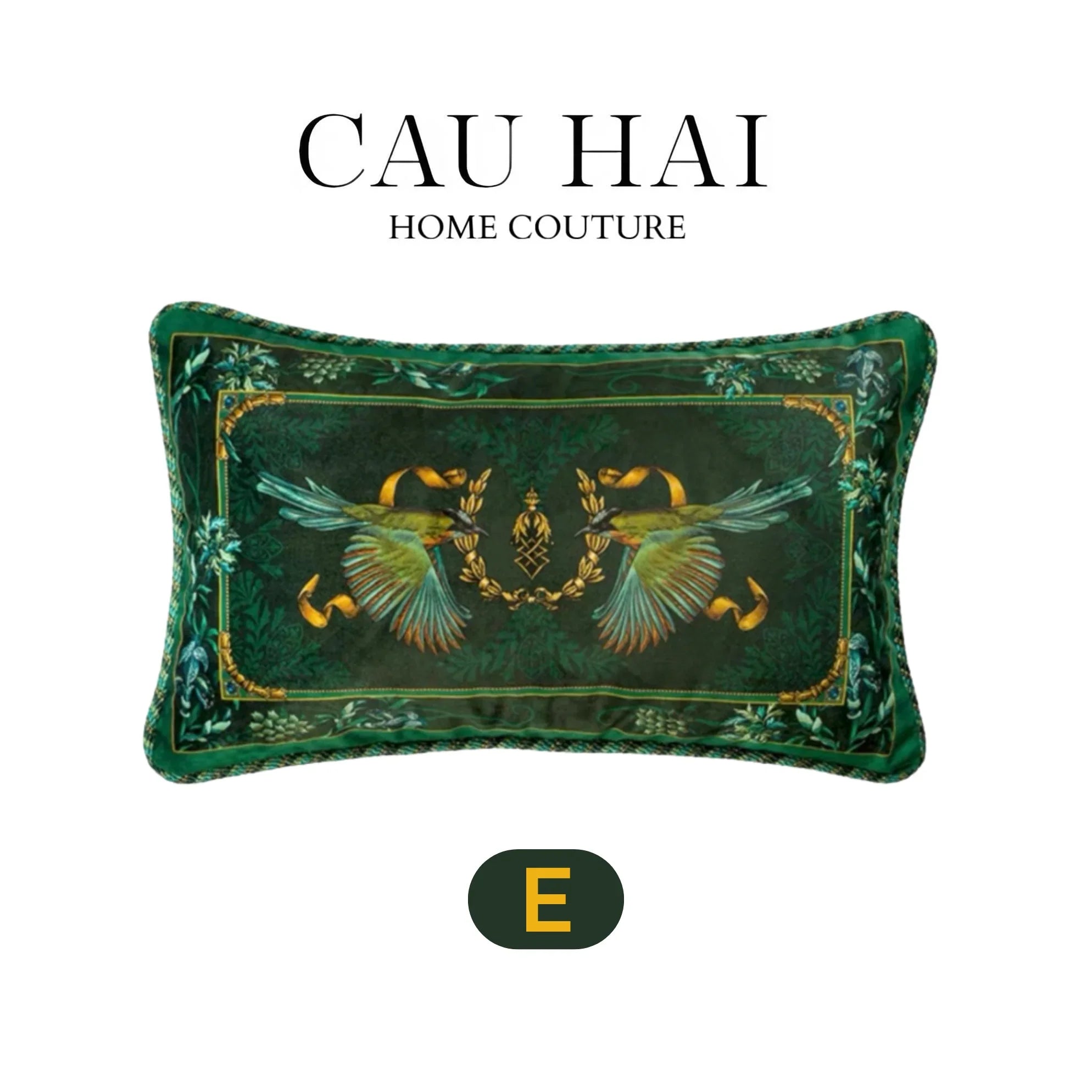 L’Atelier Du Cusson - Vỏ Gối Nhung Moonlight Flower Fw25-CẬU HAI HOME DECOR