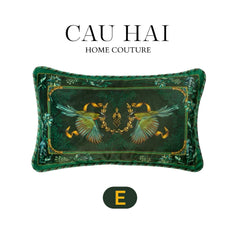 L’Atelier Du Cusson - Vỏ Gối Nhung Moonlight Flower Fw25-CẬU HAI HOME DECOR