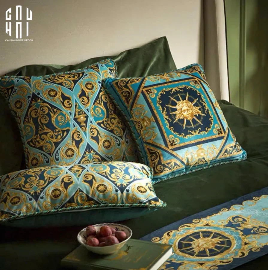 L’Atelier Du Cusson - Vỏ Gối Nhung The Magnolia Velour Avenue 45-VỎ GỐI-CẬU HAI HOME DECOR