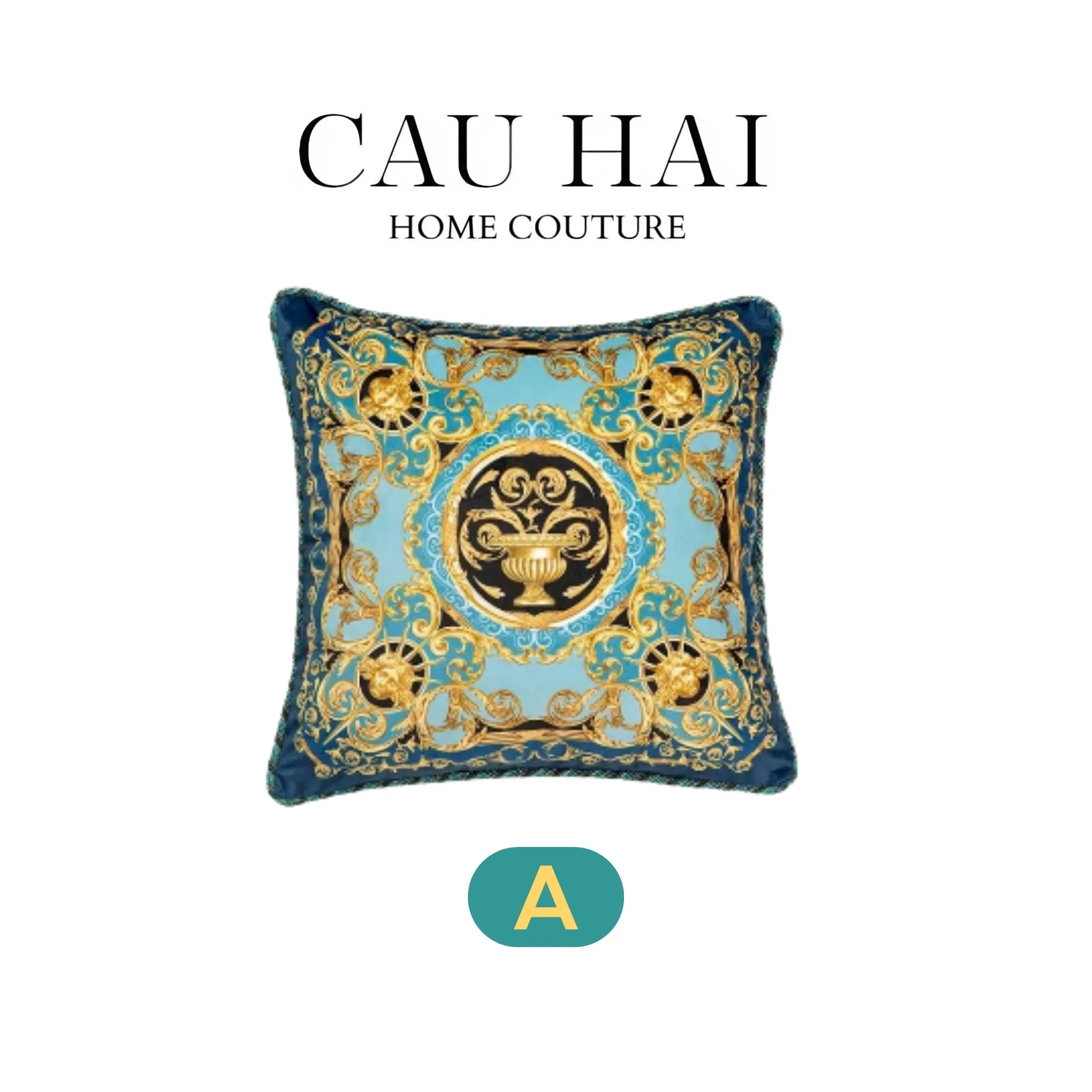 L’Atelier Du Cusson - Vỏ Gối Nhung The Magnolia Velour Avenue 45-VỎ GỐI-CẬU HAI HOME DECOR