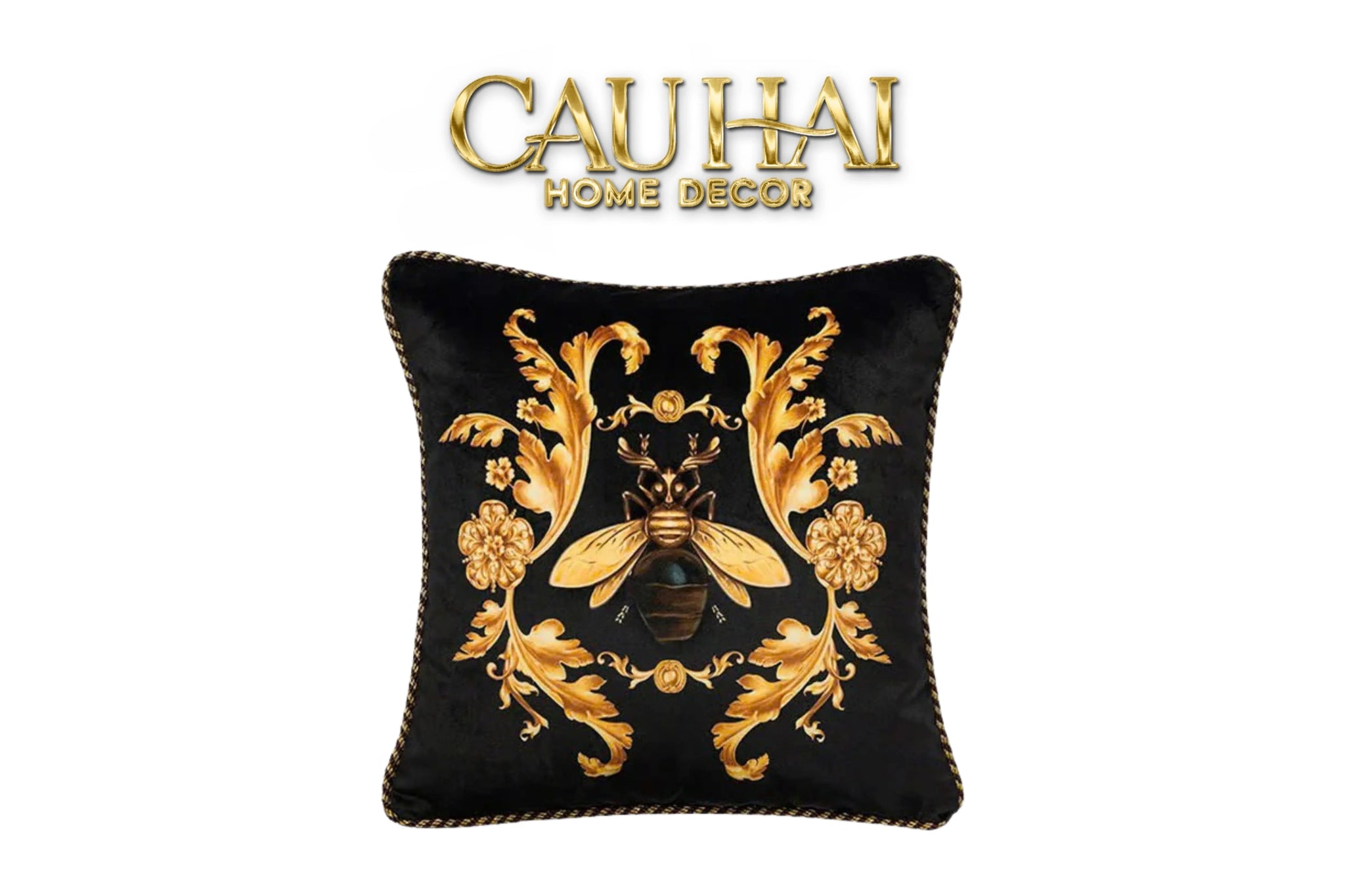 L’Atelier Du Cusson - Vỏ Gối Sofa Nhung Luxury Legacy Of Queen 45-VỎ GỐI-CẬU HAI HOME DECOR