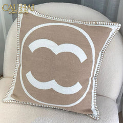 Les Cussins D’Élégance - Vỏ Gối Tweed Coco - Gray-VỎ GỐI-CẬU HAI HOME DECOR