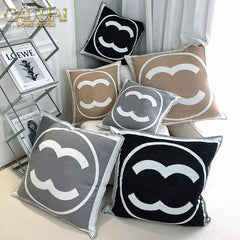 Les Cussins D’Élégance - Vỏ Gối Tweed Coco - Gray-VỎ GỐI-CẬU HAI HOME DECOR