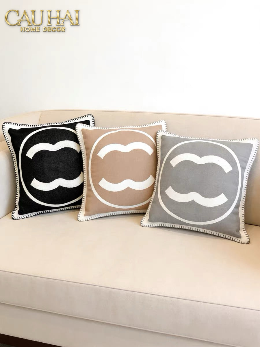 Les Cussins D’Élégance - Vỏ Gối Tweed Coco - Savoir-VỎ GỐI-CẬU HAI HOME DECOR
