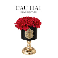L’Essence Du Rose 15 - Chậu Hoa Hồng Pedestal H26-BÌNH HOA-CẬU HAI HOME DECOR
