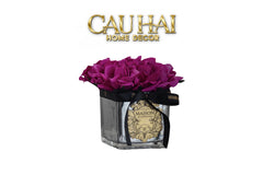 L’Essence Du Rose - Chậu Hoa Hồng Thuỷ Tinh Maison De L’Élégance D15-BÌNH HOA-CẬU HAI HOME DECOR