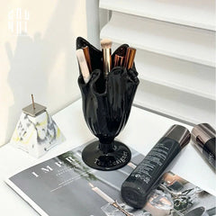 Lọ Cọ Gốm Sứ BlackMagic Fold-Lọ cọ-CẬU HAI HOME DECOR