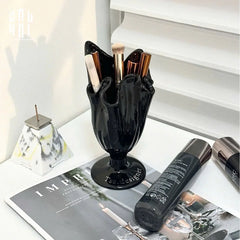 Lọ Cọ Gốm Sứ BlackMagic Fold-Lọ cọ-CẬU HAI HOME DECOR
