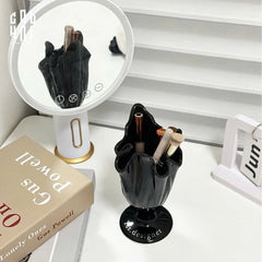 Lọ Cọ Gốm Sứ BlackMagic Fold-Lọ cọ-CẬU HAI HOME DECOR