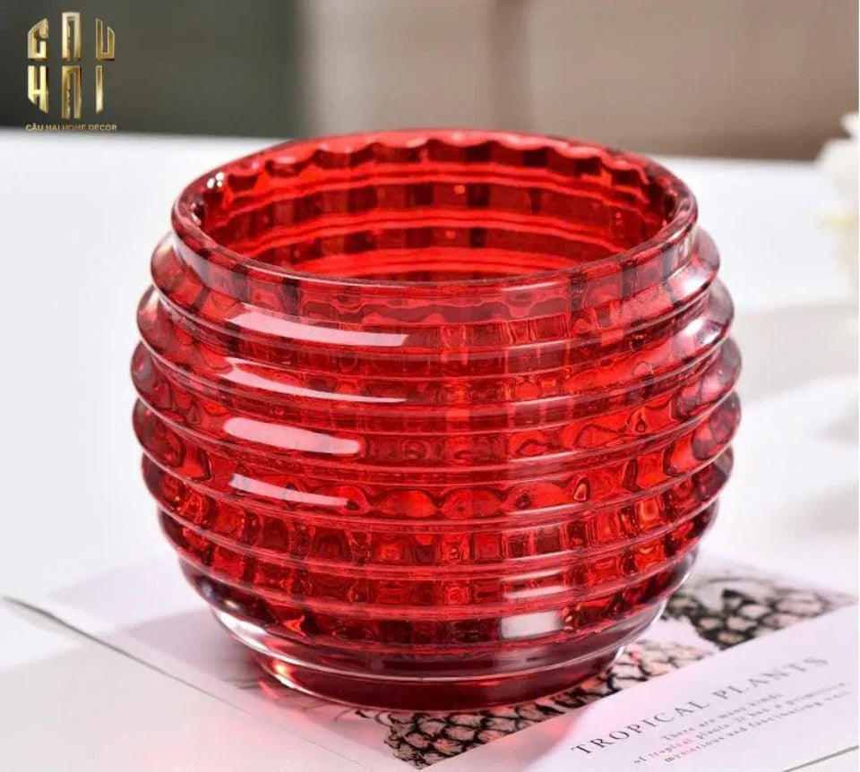Lọ Crystal Rouge Feu Fw25-HŨ TRANG TRÍ-CẬU HAI HOME DECOR