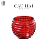 Lọ Crystal Rouge Feu Fw25-HŨ TRANG TRÍ-CẬU HAI HOME DECOR