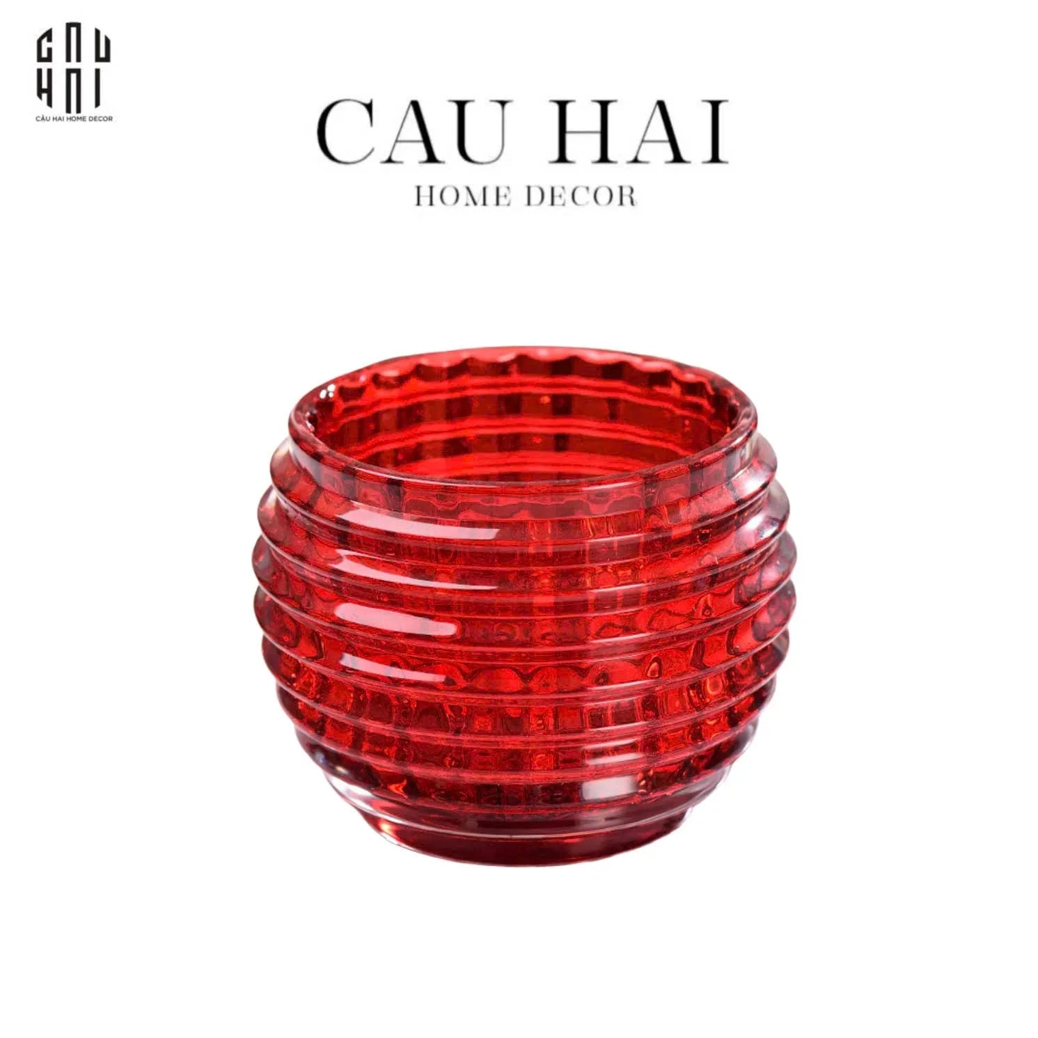 Lọ Crystal Rouge Feu Fw25-HŨ TRANG TRÍ-CẬU HAI HOME DECOR