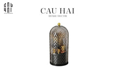 Lọ Đựng Cọ Diamond 360 - Noir-HŨ TRANG TRÍ-CẬU HAI HOME DECOR