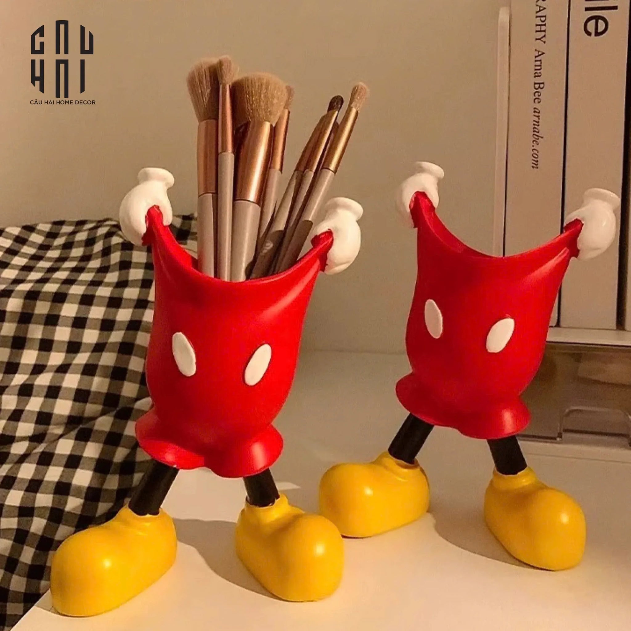 Lọ Đựng Đa Năng Mickey Pants-HŨ TRANG TRÍ-CẬU HAI HOME DECOR