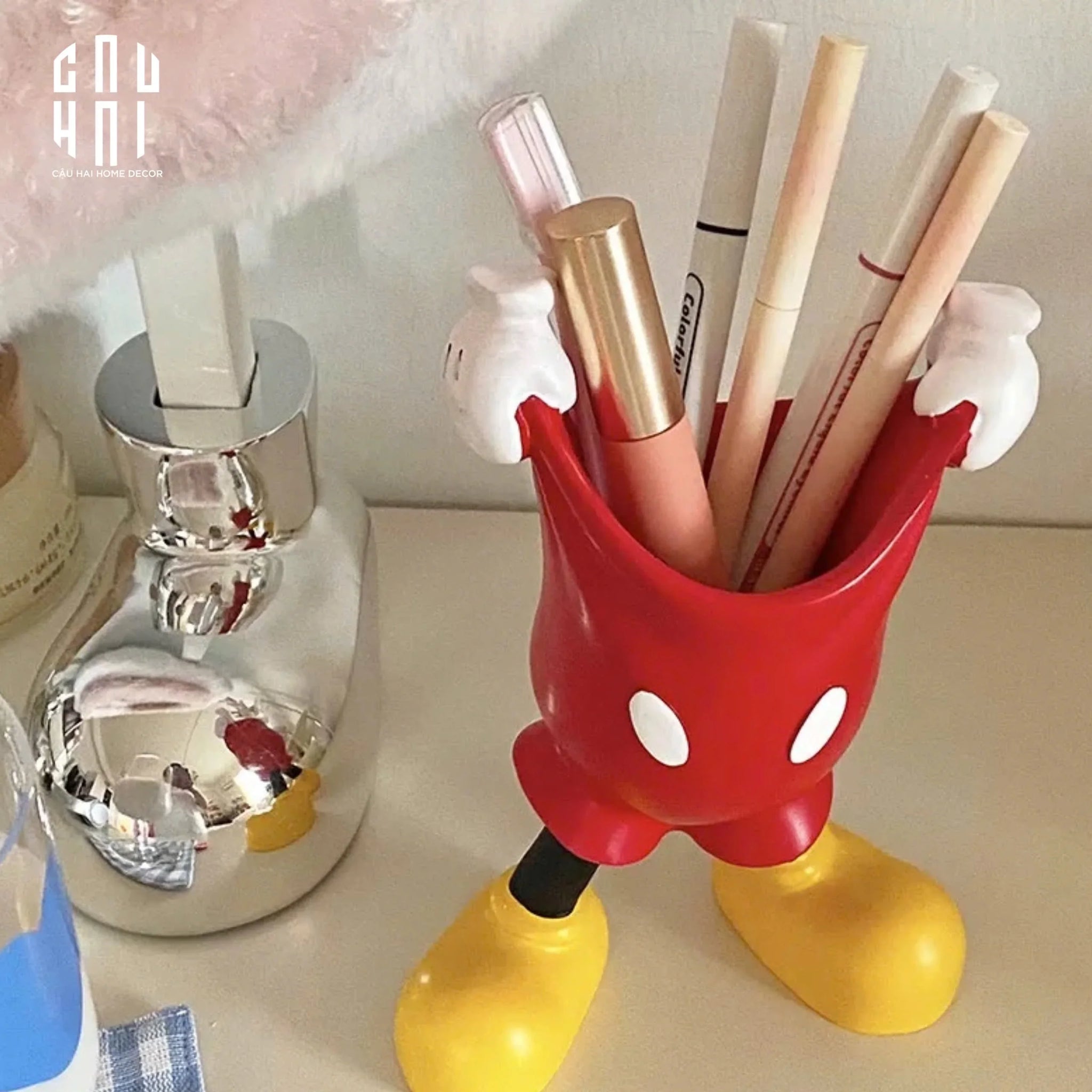 Lọ Đựng Đa Năng Mickey Pants-HŨ TRANG TRÍ-CẬU HAI HOME DECOR