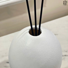 Lọ Đựng Tinh Dầu White Egg - Ss25-CẬU HAI HOME DECOR