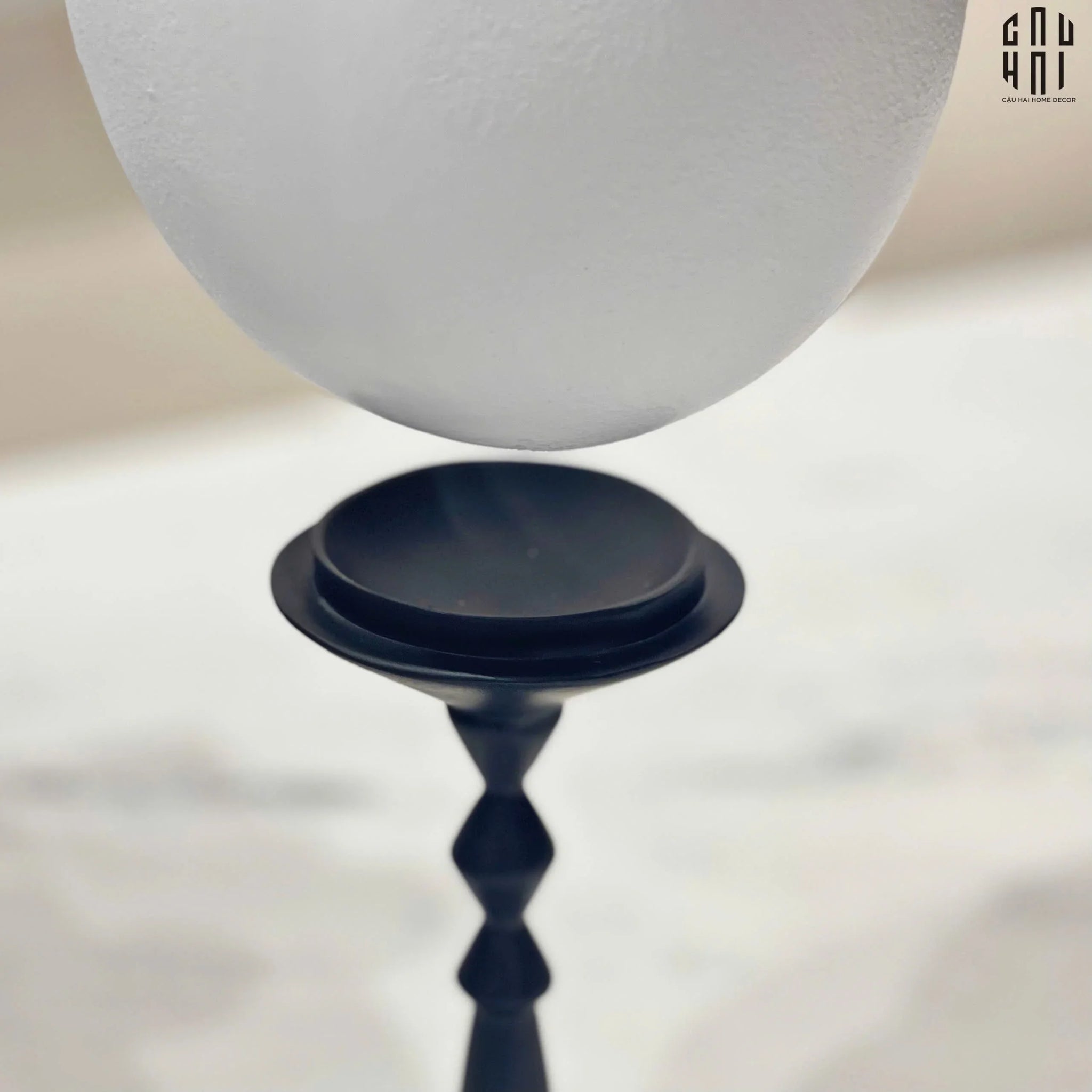 Lọ Đựng Tinh Dầu White Egg - Ss25-Home Fragrance-CẬU HAI HOME DECOR