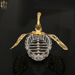 Lọ Đường Persian Crystal Swan - Gilded Wings-HŨ TRANG TRÍ-CẬU HAI HOME DECOR