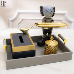 Lọ Kẹo / Candy Box Golden Premium - Éclat Bonbonnière 8.5x14.5-Lọ kẹo Canister Bonbonnière-CẬU HAI HOME DECOR