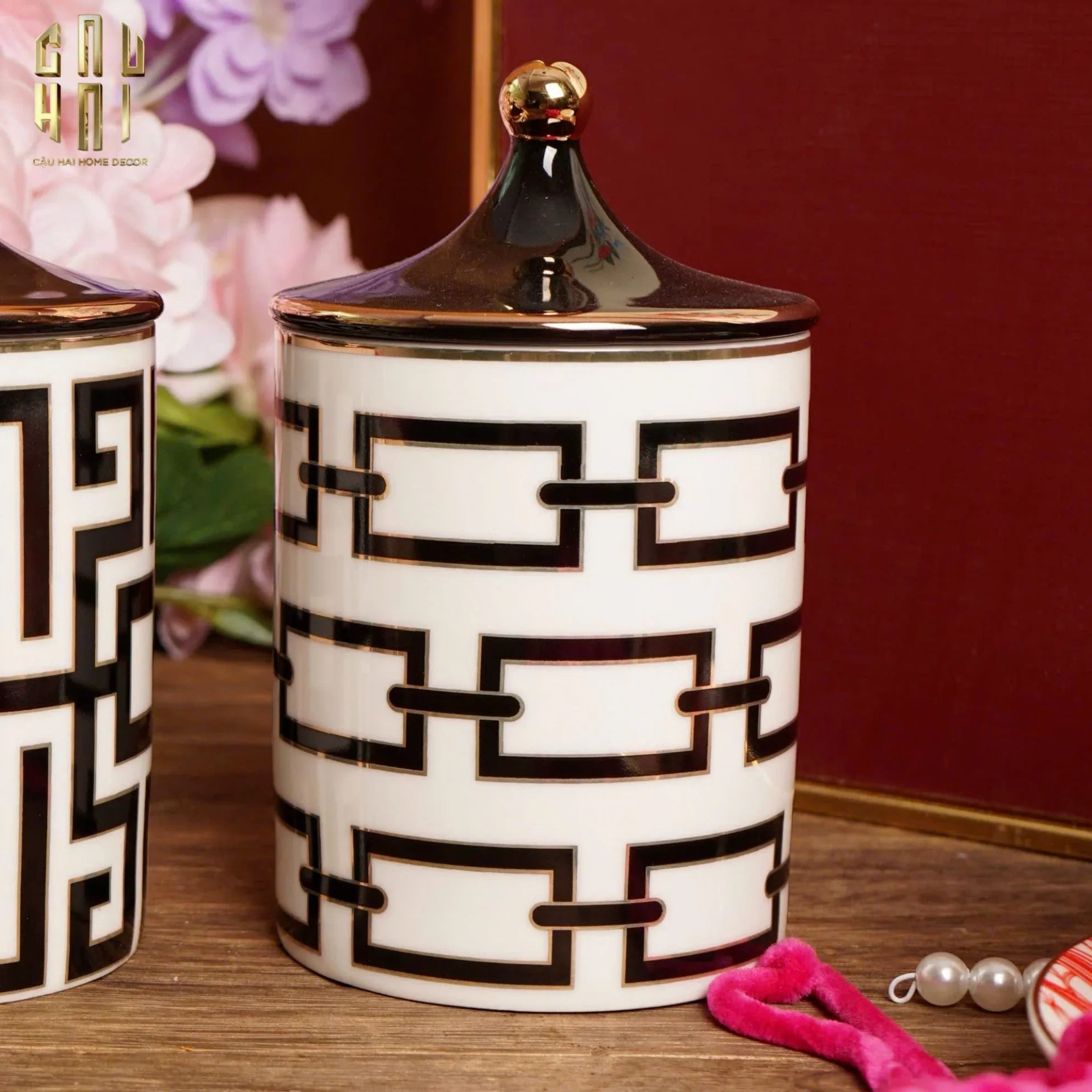 Lọ Luxe Chain D'Ancre-HŨ TRANG TRÍ-CẬU HAI HOME DECOR