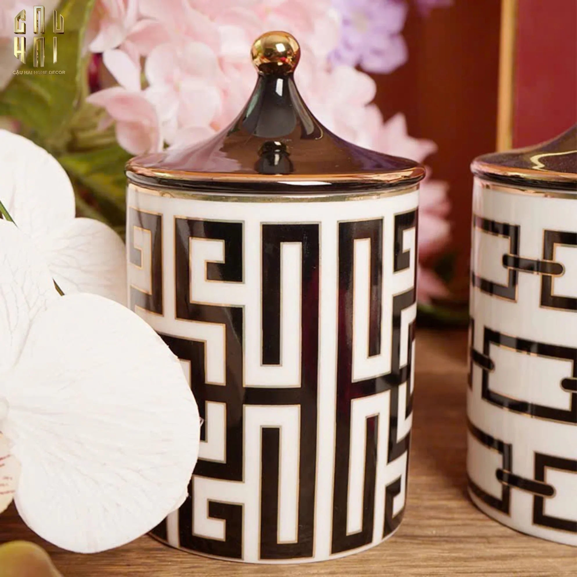 Lọ Luxe Royale Meander Key-HŨ TRANG TRÍ-CẬU HAI HOME DECOR