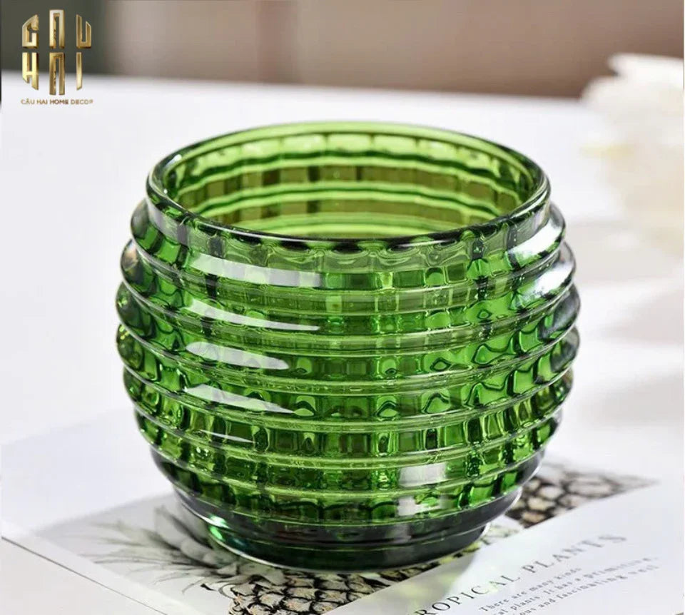 Lọ Nến Grande Crystal - Jade Lumière-NẾN TRANG TRÍ-CẬU HAI HOME DECOR