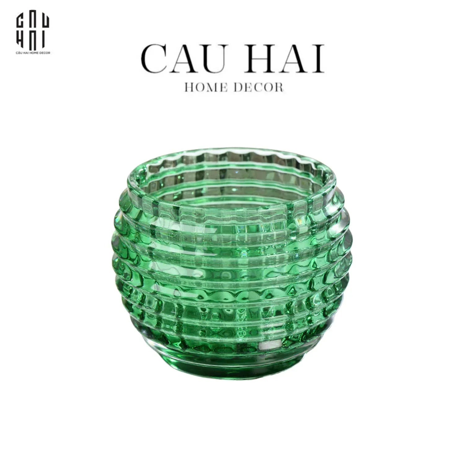 Lọ Nến Grande Crystal - Jade Lumière-NẾN TRANG TRÍ-CẬU HAI HOME DECOR