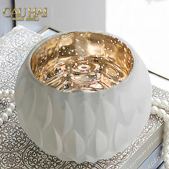 Lọ Nến Opaline Aurum Glow Candle Bowl.-NẾN TRANG TRÍ-CẬU HAI HOME DECOR