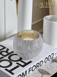 Lọ Nến Opaline Aurum Glow Candle Bowl.-NẾN TRANG TRÍ-CẬU HAI HOME DECOR