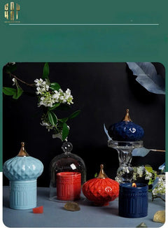 Lọ Nến Persian Castle - Nến Thơm Trang Trí Cao Cấp-NẾN TRANG TRÍ-CẬU HAI HOME DECOR