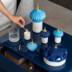 Lọ Nến Persian Castle - Nến Thơm Trang Trí Cao Cấp-NẾN TRANG TRÍ-CẬU HAI HOME DECOR