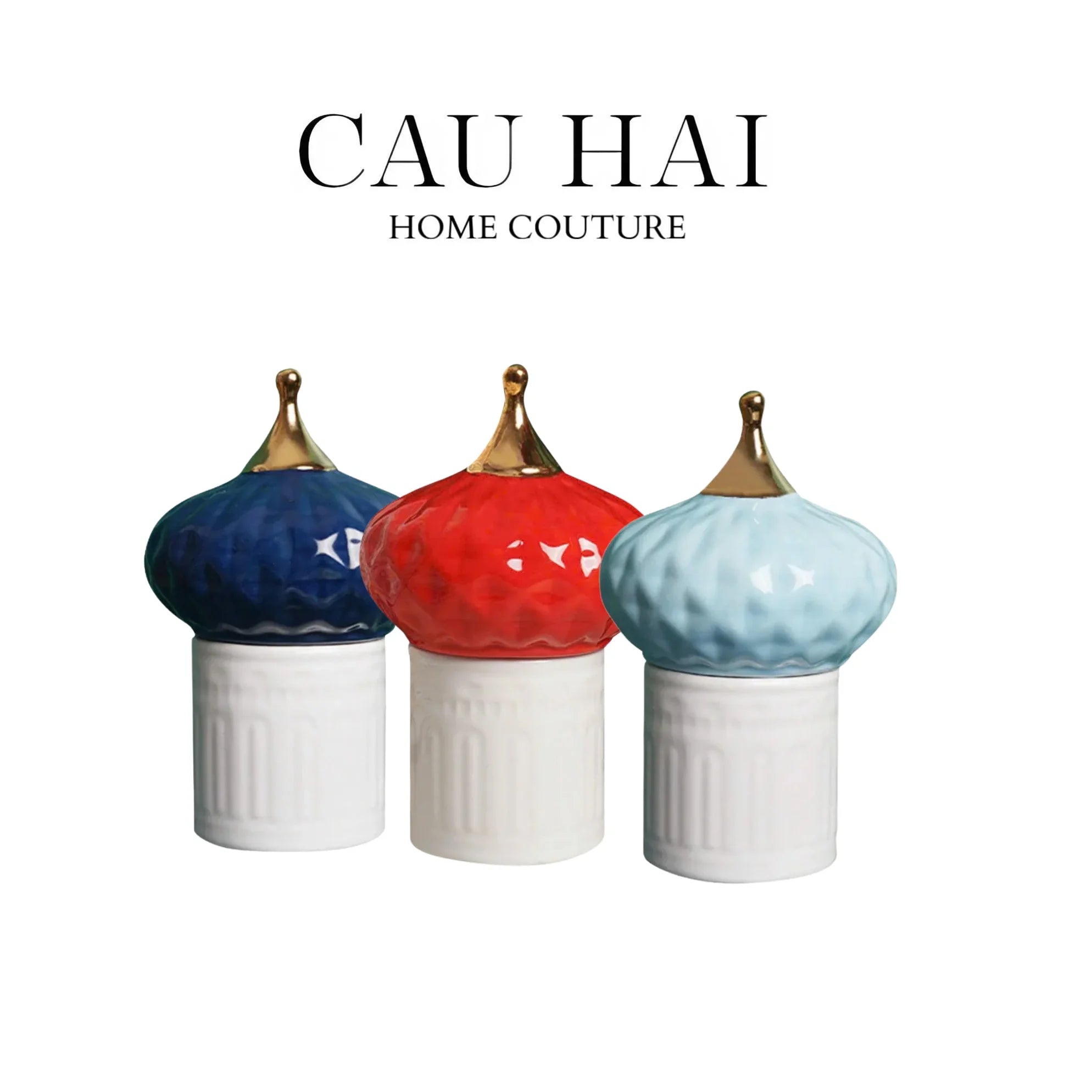 Lọ Nến Persian Castle - Nến Thơm Trang Trí Cao Cấp-NẾN TRANG TRÍ-CẬU HAI HOME DECOR