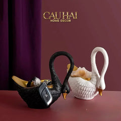 Lọ Swan D'Or Vessel-HŨ TRANG TRÍ-CẬU HAI HOME DECOR