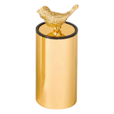 Lọ Tăm Golden Bird Toothpick Holder 5*13-Lọ Tăm bông - Bathroom Vanity-CẬU HAI HOME DECOR-CẬU HAI HOME DECOR