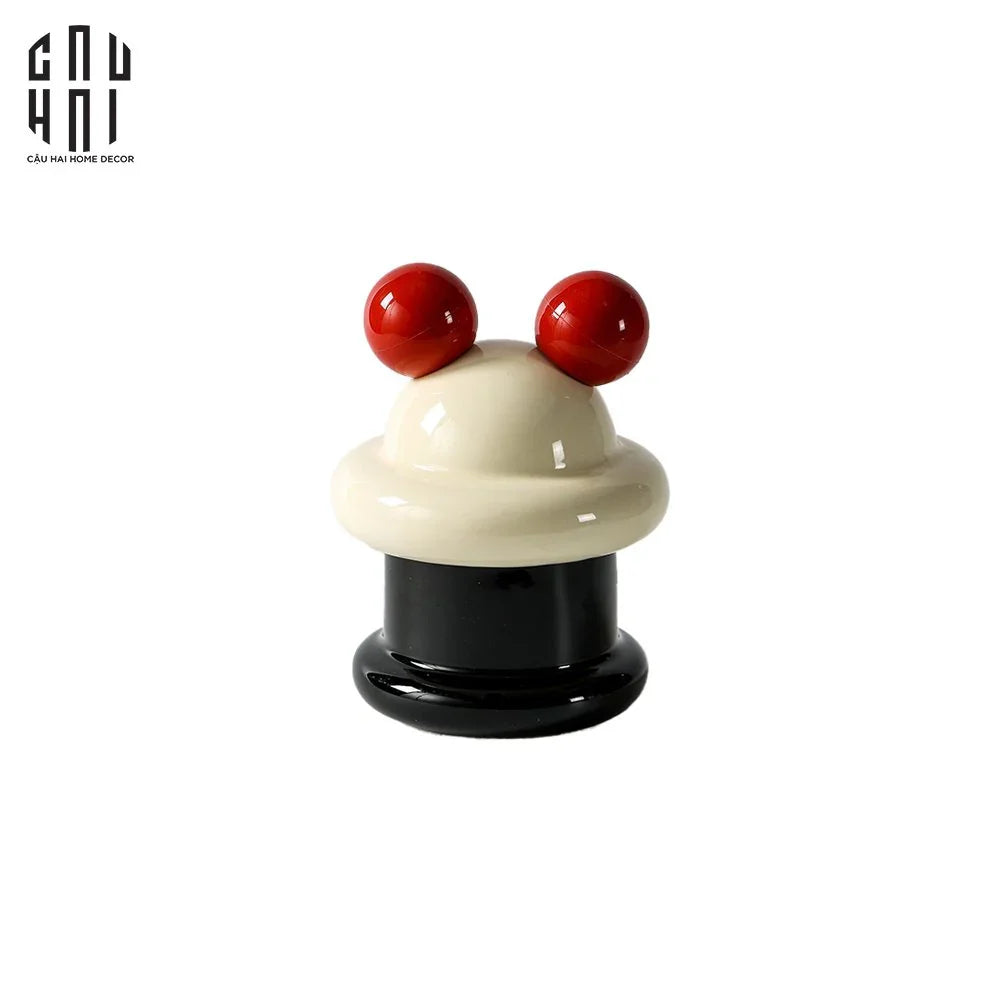 Lọ Tăm Mickey Cupcake-HŨ TRANG TRÍ-CẬU HAI HOME DECOR