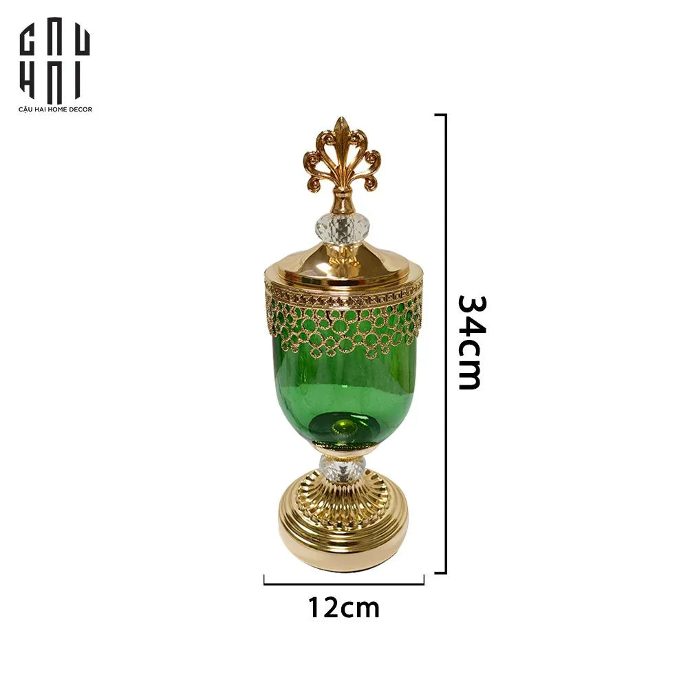 Lọ Thuỷ Tinh Miranda Ss25-HŨ TRANG TRÍ-CẬU HAI HOME DECOR