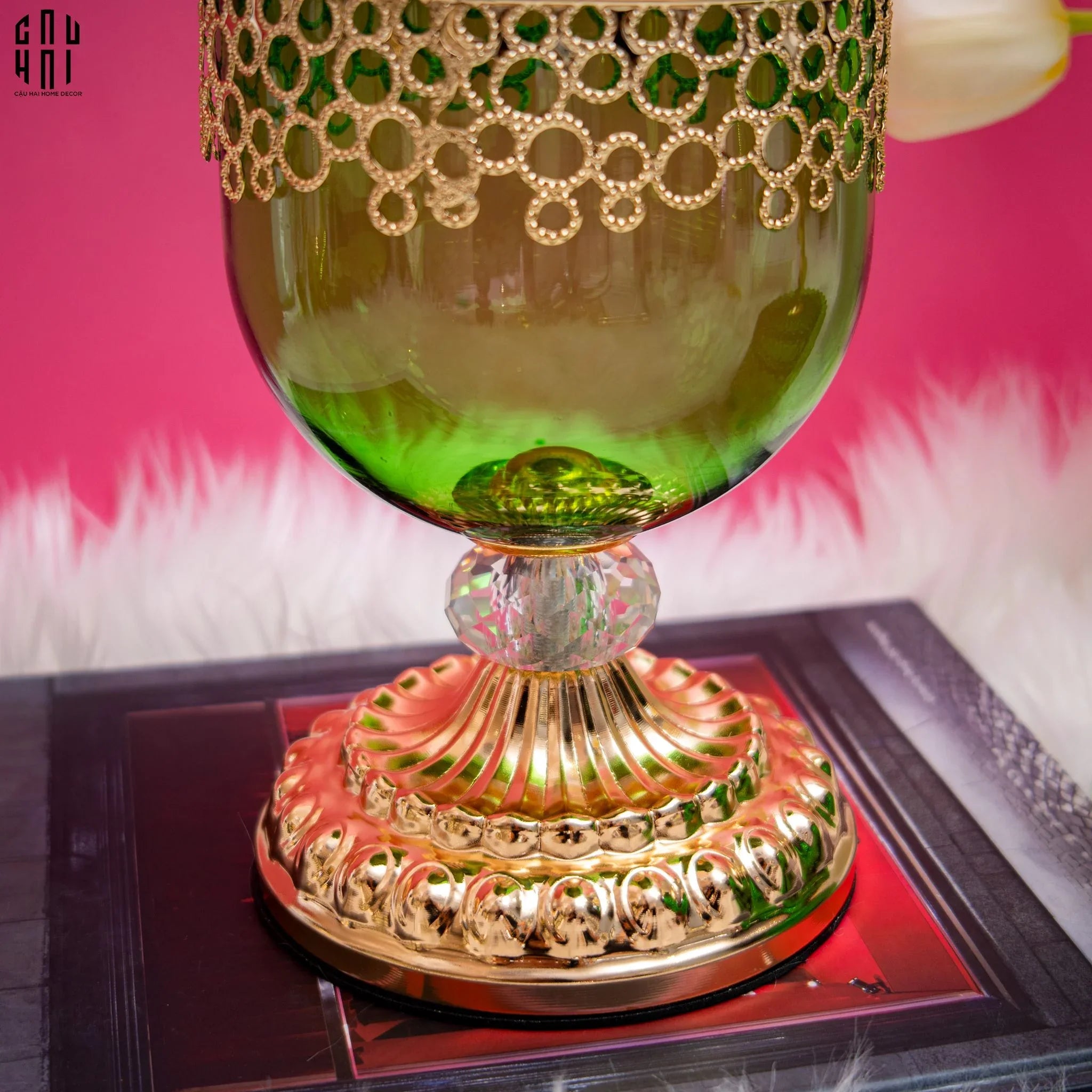 Lọ Thuỷ Tinh Miranda Ss25-HŨ TRANG TRÍ-CẬU HAI HOME DECOR