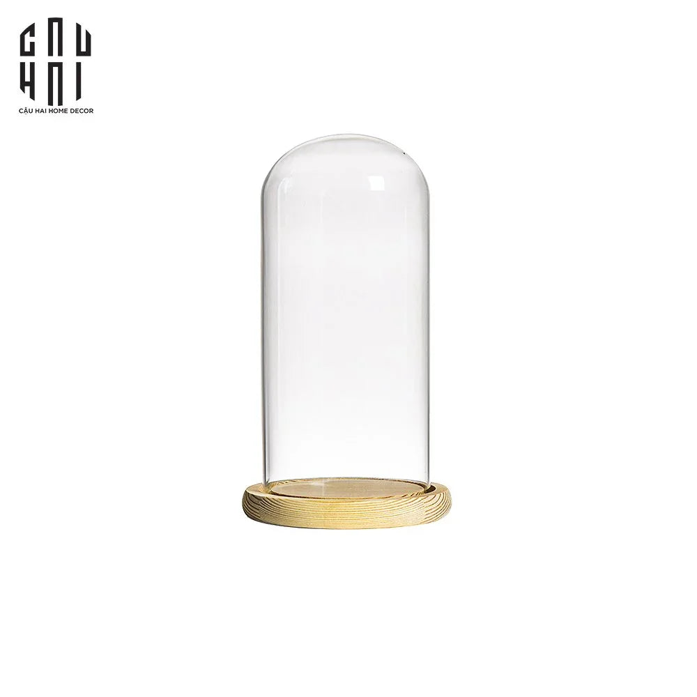 Lọ Thuỷ Tinh Victor Ss22-HŨ TRANG TRÍ-CẬU HAI HOME DECOR