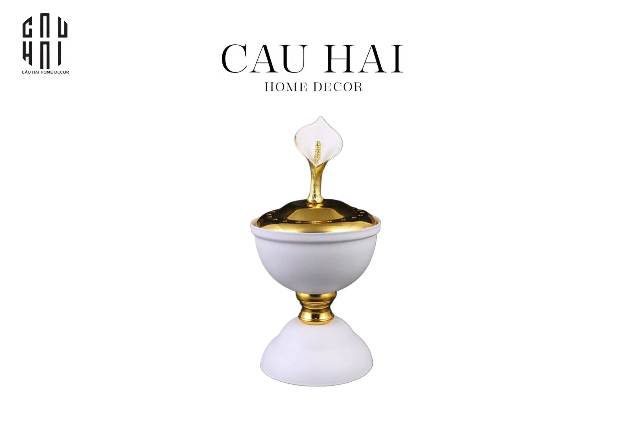 Lọ Trầm Hương Calla Flame Jar-HŨ TRANG TRÍ-CẬU HAI HOME DECOR