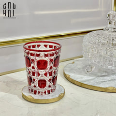 Lót Ly Đá Marble - Gold Dust 24K Prime-LY THỦY TINH-CẬU HAI HOME DECOR