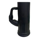 Ly Bia Thuỷ Tinh Đen Mờ - Black Hercules Arm 13x21 600Ml-LY THỦY TINH-Đối tác tại Trung Quốc theo từng đơn đặt hàng-CẬU HAI HOME DECOR