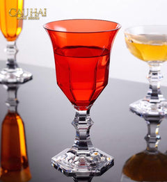 Ly Vang PP Acrylic Đỏ Alluriyyll - PP Acrylic Ruby Rouge Wines Glasses H18.5 270ML-LY THỦY TINH-CẬU HAI HOME DECOR